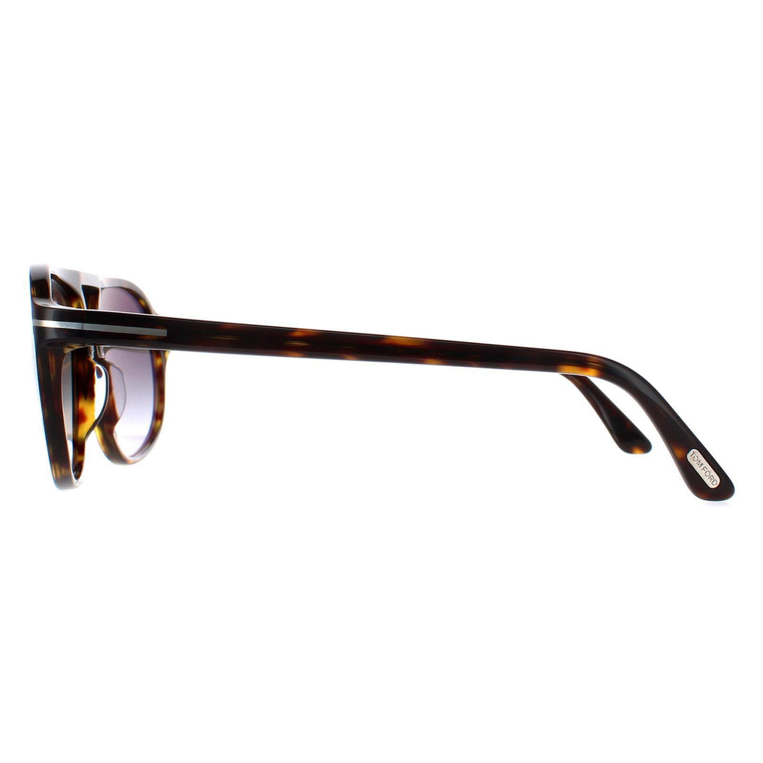 Tom Ford Sunglasses 0447 Jacob 52B Dark Havana Smoke Grey Gradient