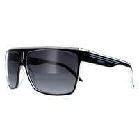 Carrera Sunglasses 22 80S/9O Black White Grey Gradient