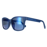Moncler Sunglasses ML0164-K 91C Matte Blue Blue Mirror
