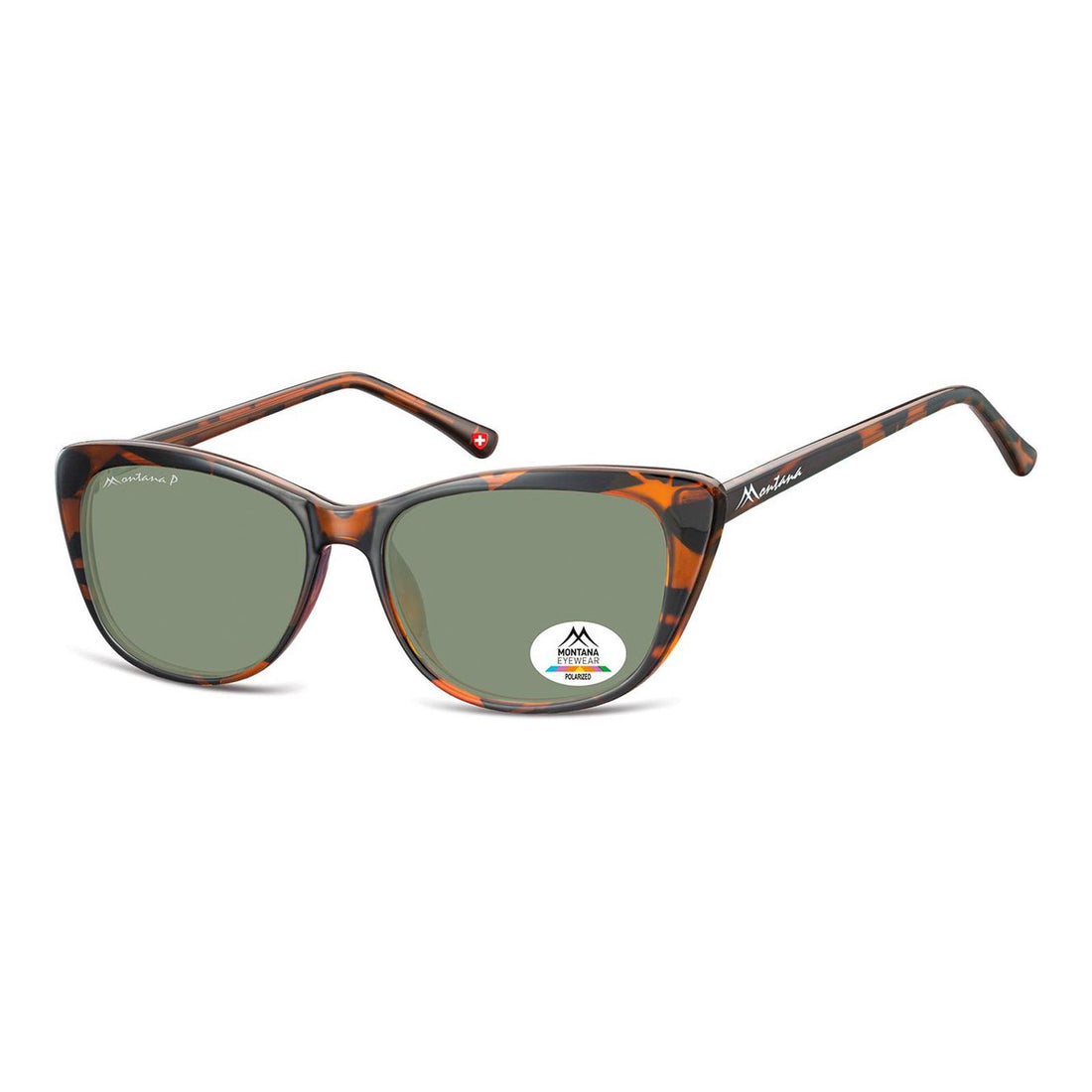 Montana Sunglasses MP42 C Tortoise G15 Green Polarized