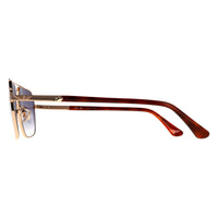 Police Sunglasses SPLQ85 0300 Shiny Rose Gold Blue Gradient