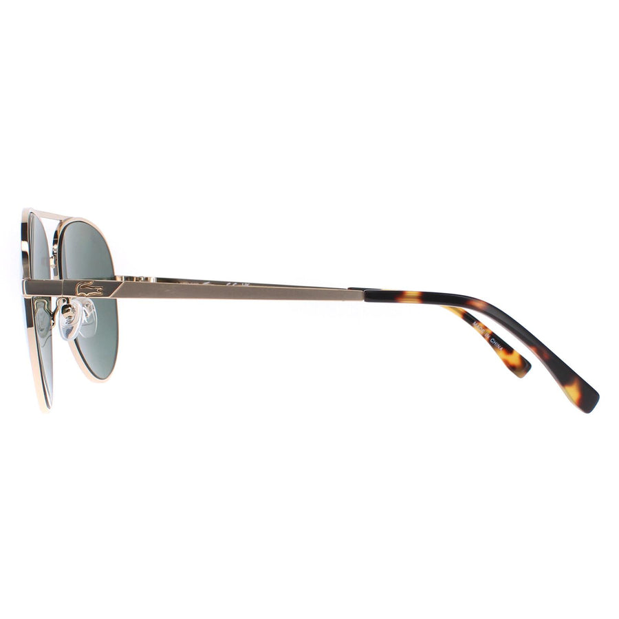 Lacoste Sunglasses L233SP 714 Gold Green Polarized