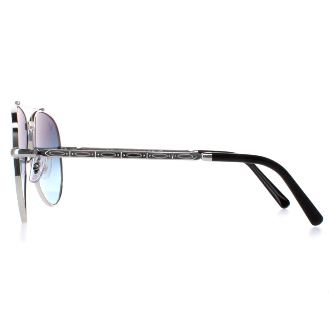 Ray-Ban Sunglasses RB3625 New Aviator 003/3M Polished Silver Blue Gradient