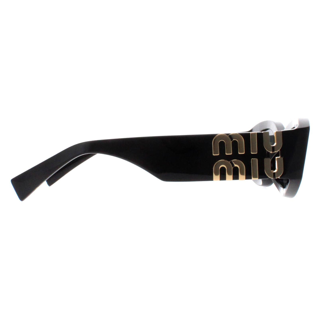 Miu Miu Sunglasses MU11WS 1AB5S0 Black Dark Grey