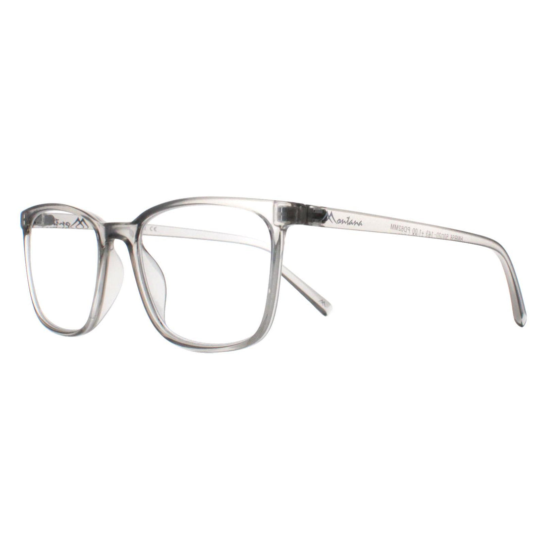 Montana Reading Glasses HMR56 Clear Grey Men Women +1.50