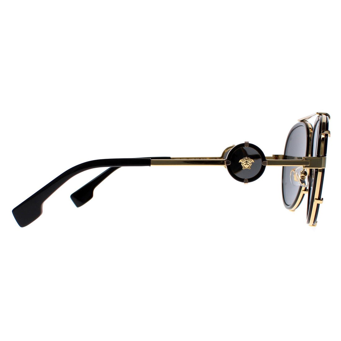 Versace Sunglasses VE2232 143887 Black Dark Grey