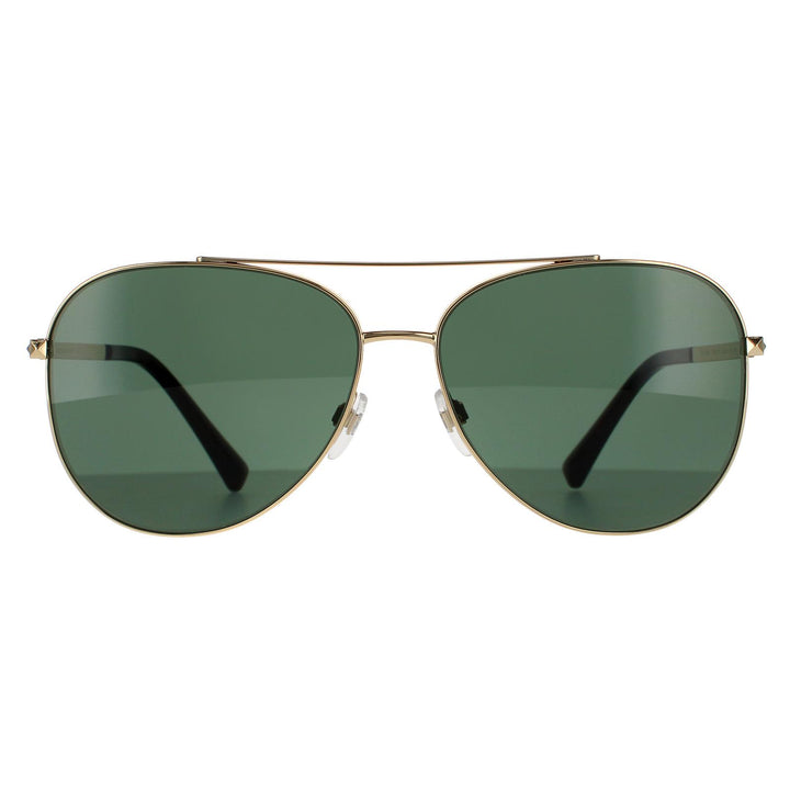 Valentino Sunglasses VA2047 300271 Gold Green