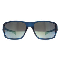 Timberland Sunglasses TB00017 91D Matte Blue Smoke Polarized