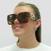Versace Sunglasses VE4402 511973 Havana Bronze