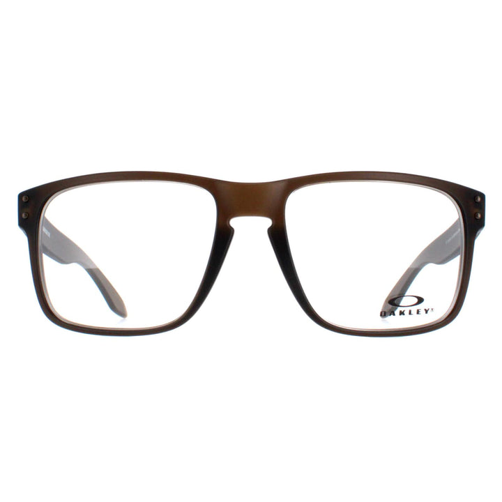 Oakley Glasses Frames OX8156 Holbrook 8156-11 Satin Brown Smoke Men