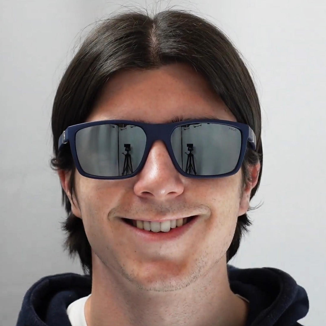 Polo Ralph Lauren Sunglasses PH4133 528487 Matt Black Dark Grey