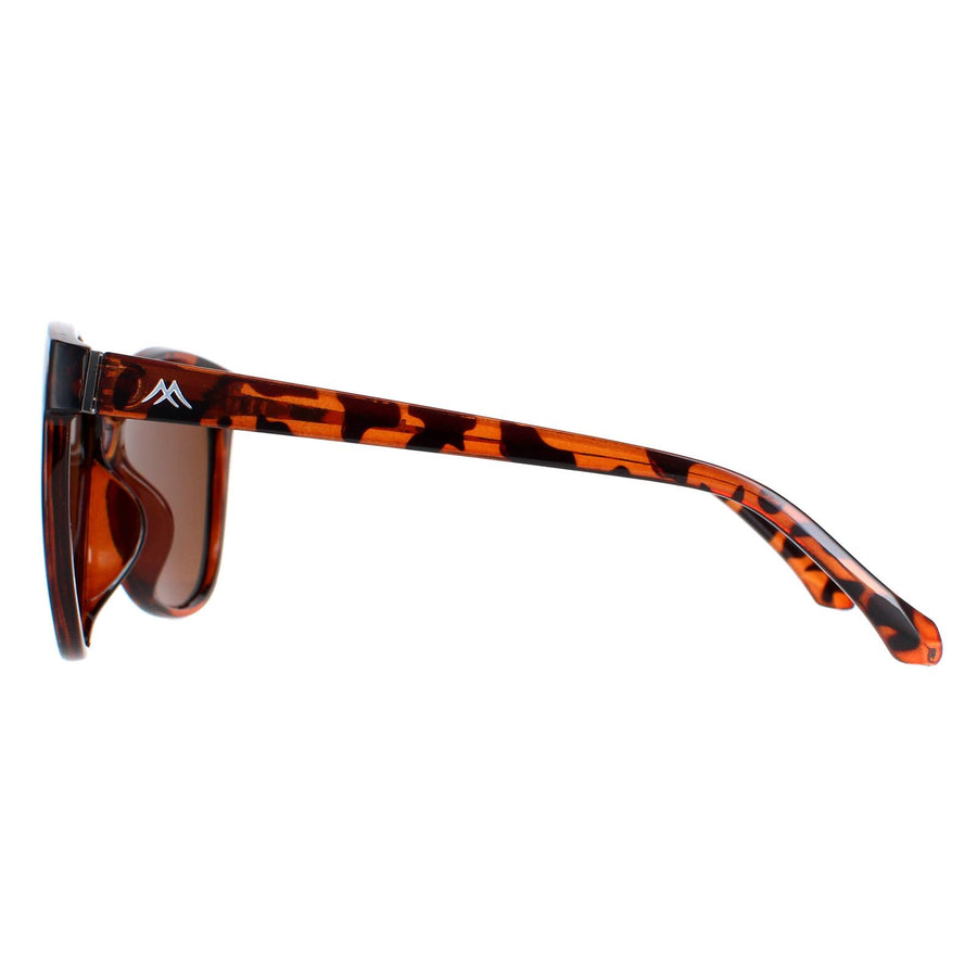 Montana Sunglasses MP74B Shiny Tortoise Brown Polarized