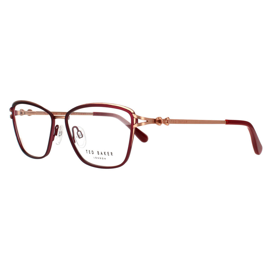 Ted Baker Glasses Frames Tula TB2245 244 Burgundy Women