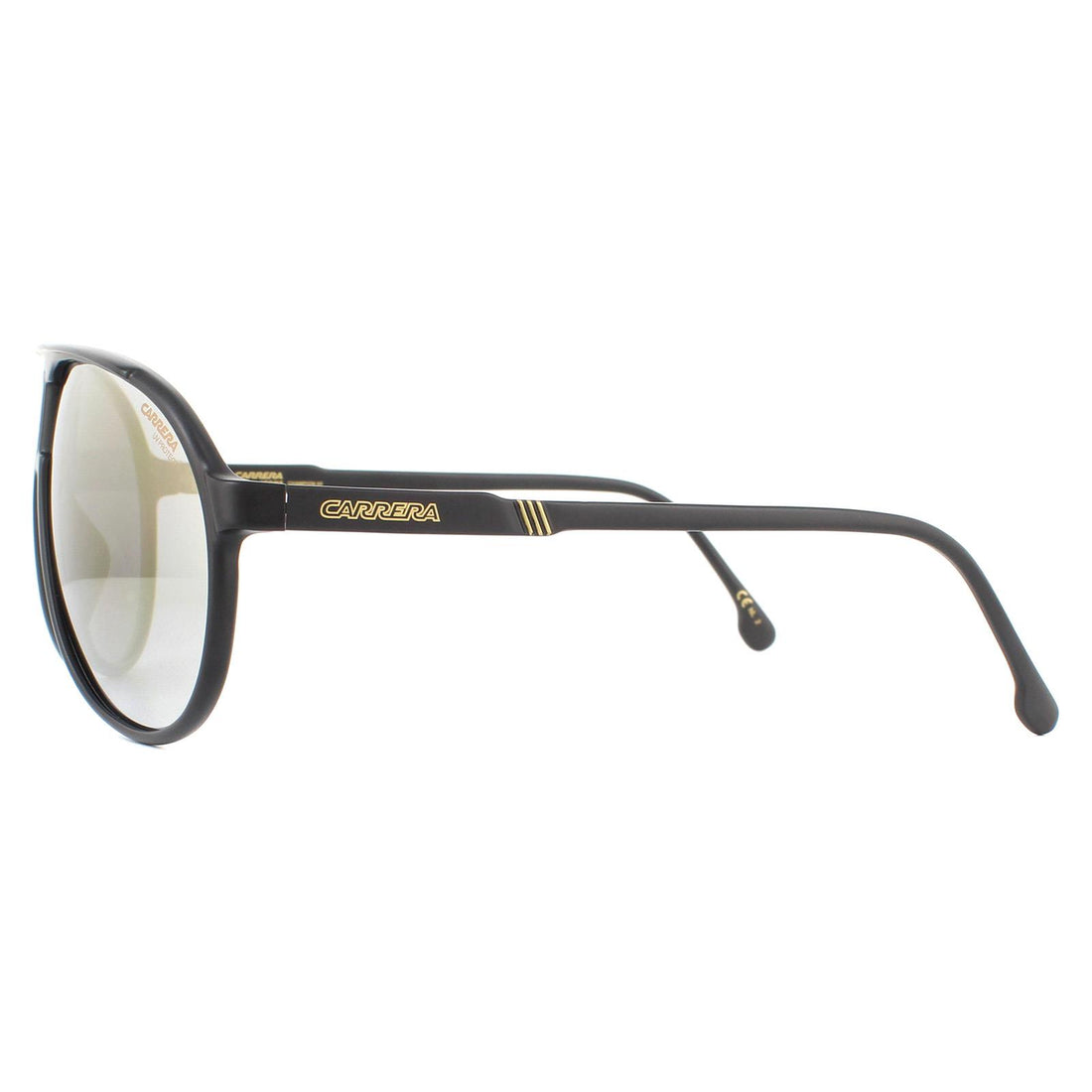 Carrera Sunglasses Champion 65 003/JO Matte Black Grey Bronze Mirrored