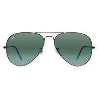 Ray-Ban Sunglasses Aviator 3025 029/30 Gunmetal Green Silver Mirror 58mm