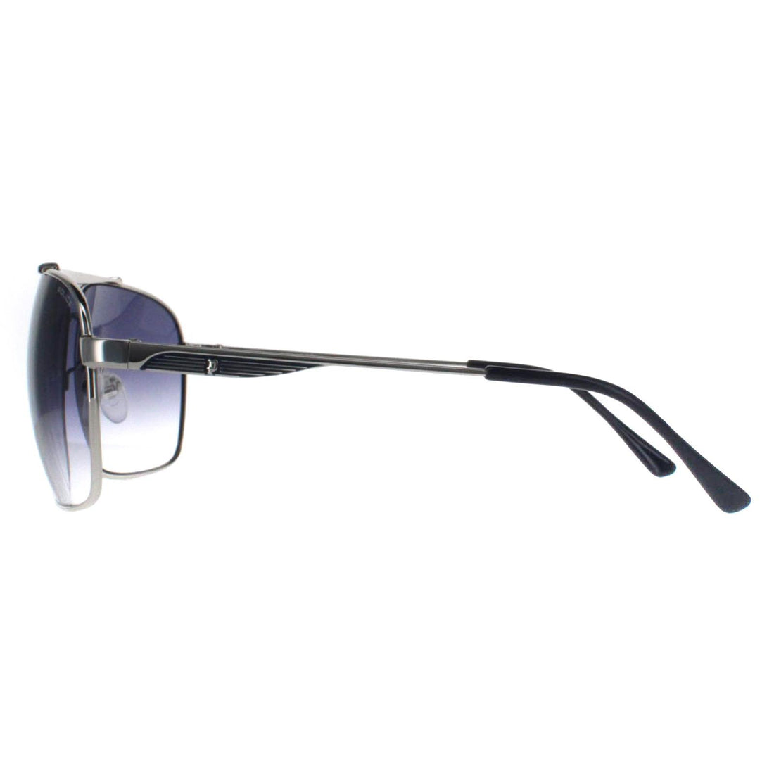 Police Sunglasses S8401N 0E70 Silver Blue Gradient