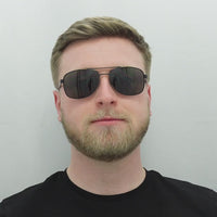 Hugo Boss Sunglasses 0762/S 10G NR Matte Black Grey
