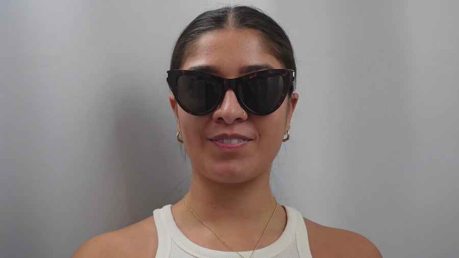 Saint Laurent Sunglasses SL425 002 Havana  Grey