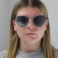 Tiffany Sunglasses TF3072 60019S Silver Tiffany Blue Gradient