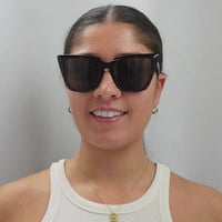 Balenciaga Sunglasses BB0046S 001 Black Grey